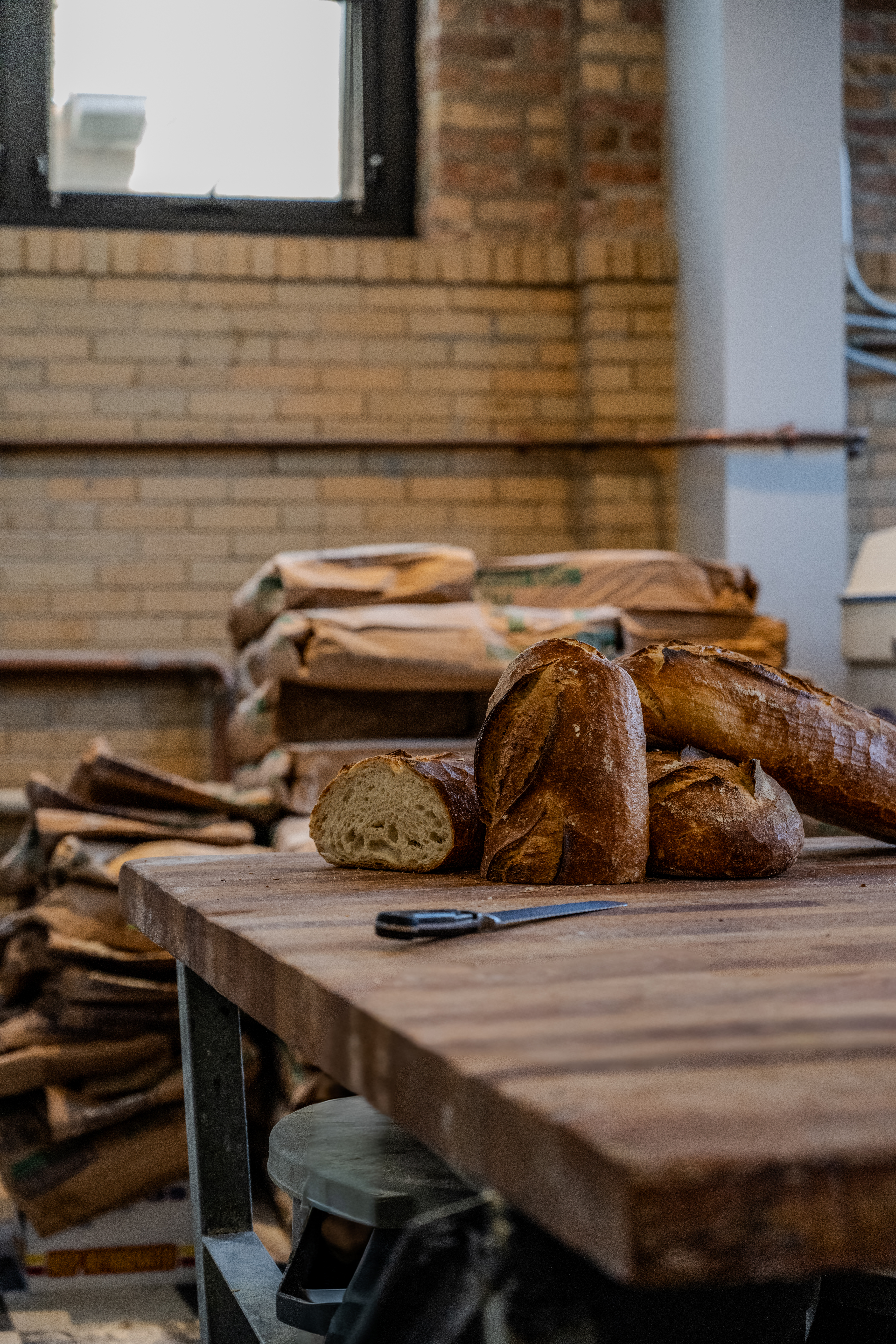 Fresh bread at Montelimar Bread Co.